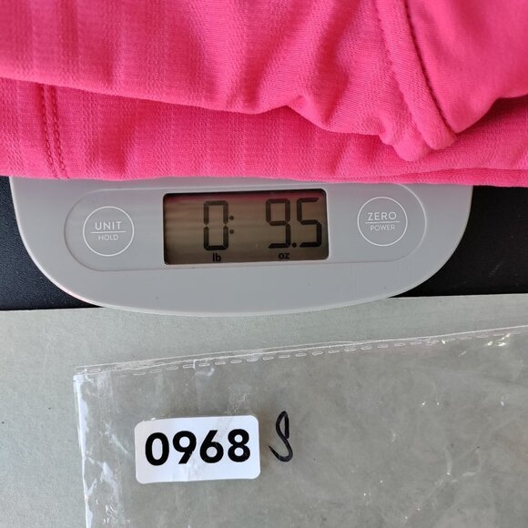 Nike Dri-Fit Half Zip Hi-Neck Knit Longsleeve Pull On Sweater Large Women Pink - Picture 10 of 10